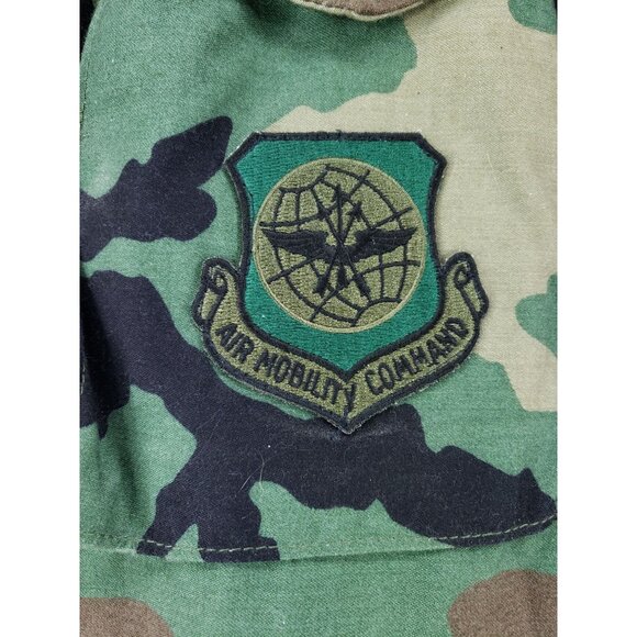 Cold Weather Field Coat Men's Size Medium Long Woodland Camouflage - Picture 6 of 9